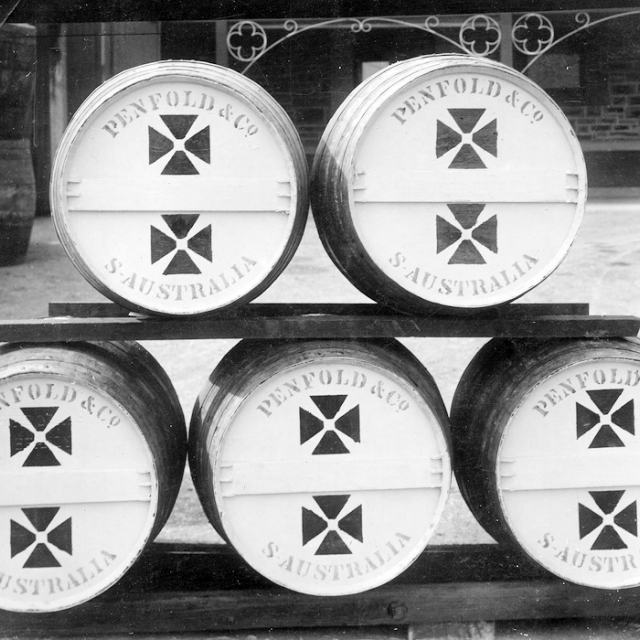 Penfold & Co wine barrels [PRG 280/1/10/38]