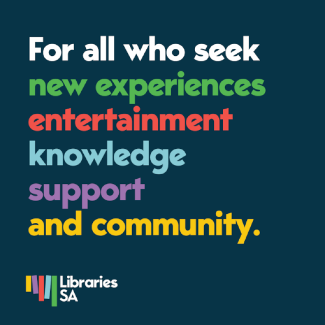 For all who seek, new experiences, entertainment, knowledge, support and community.